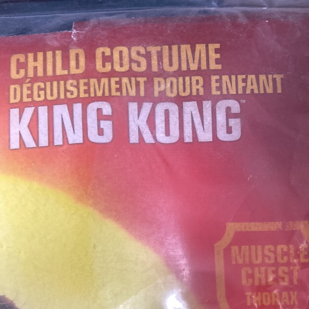 King Kong Deluxe Boy's Halloween costume, Fancy-Dress for Child 8 - 10 or 12 -14 - Picture 4 of 6